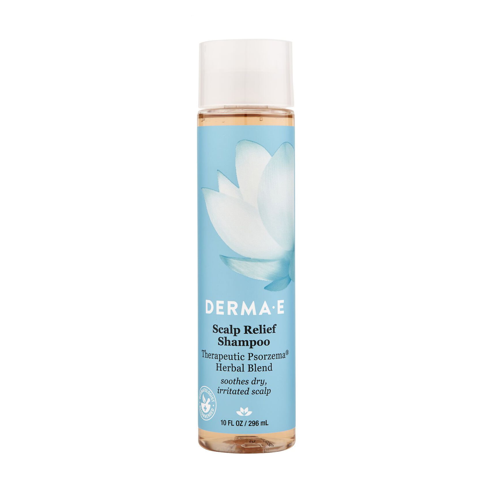Уцінка! Шампунь для чутливої шкіри голови Derma E Scalp Relief Shampoo від псоріазу на основі трав, 296 мл